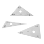 Triangular Positioning Plate set of 3