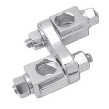 Twin Adjustable Clamps- Curved